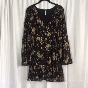 Free People Floral Print Dress